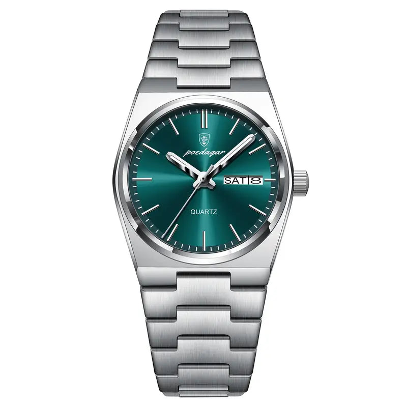 POEDAGAR Women’s Luxury Stainless Steel Watch