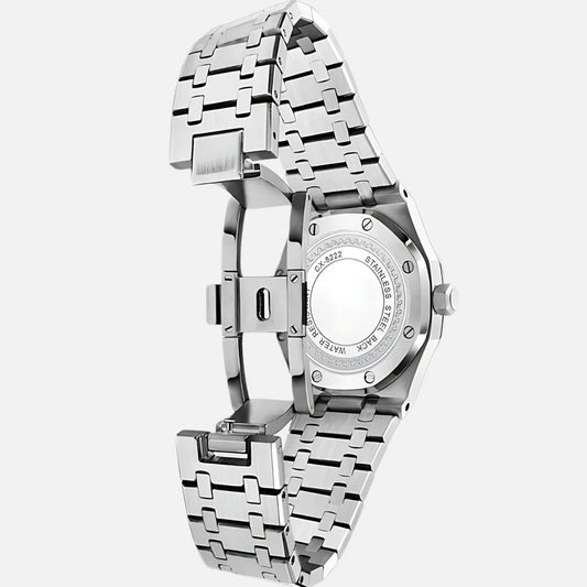 POEDAGAR Men's Luxury Stainless Steel Watch