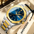 Poedagar Stainless Steel Men's Business Watch