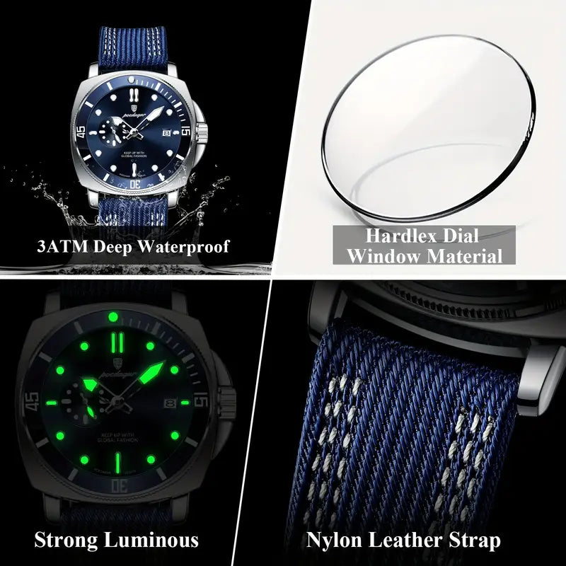 Poedagar Elite Series Leather Straps