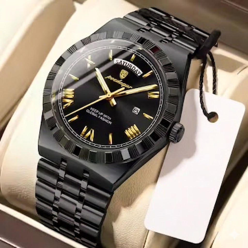 Poedagar Men's Luxury Quartz Wristwatch