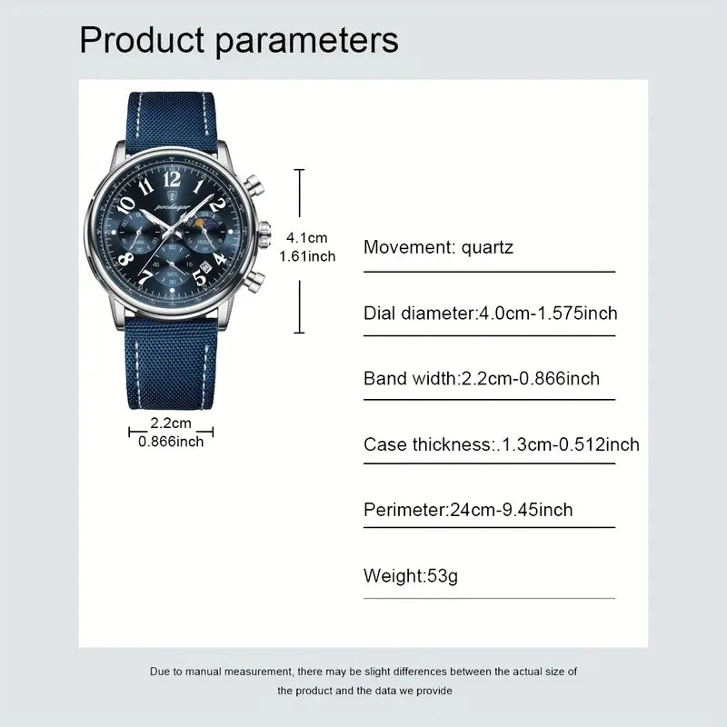 Luxury Men's Quartz Sports Watch