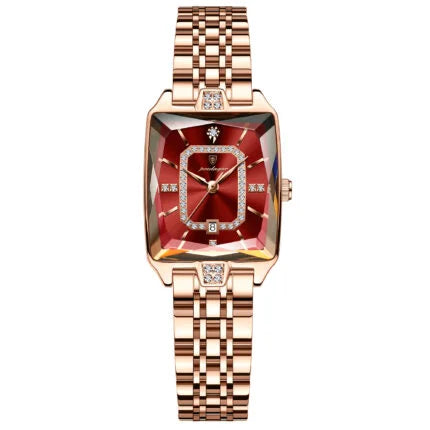 Poedagar Luxury Stainless Steel Women Watch