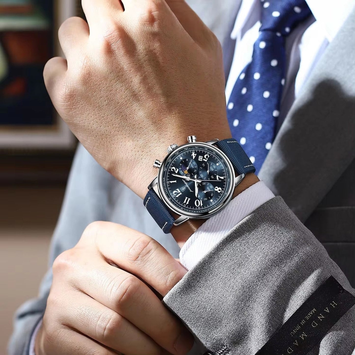 Luxury Men's Quartz Sports Watch