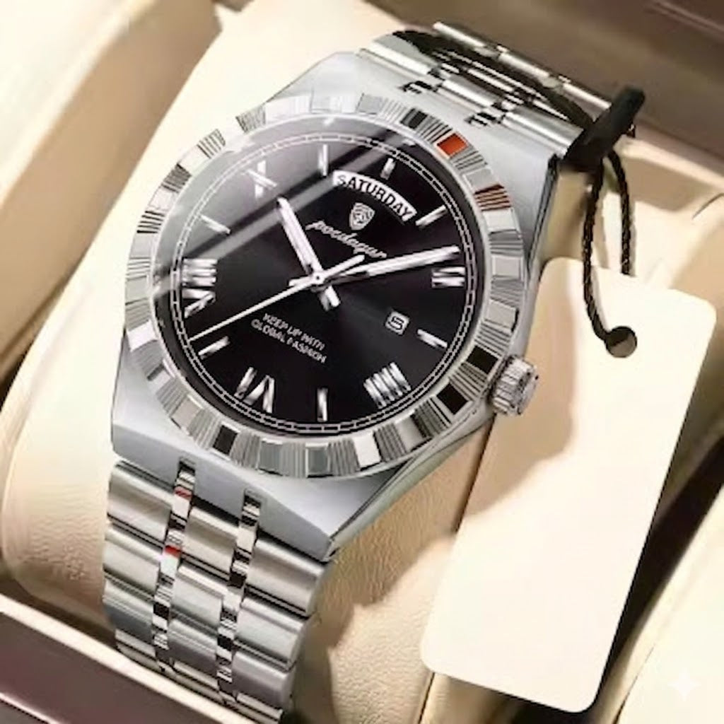 Poedagar Men's Luxury Quartz Wristwatch