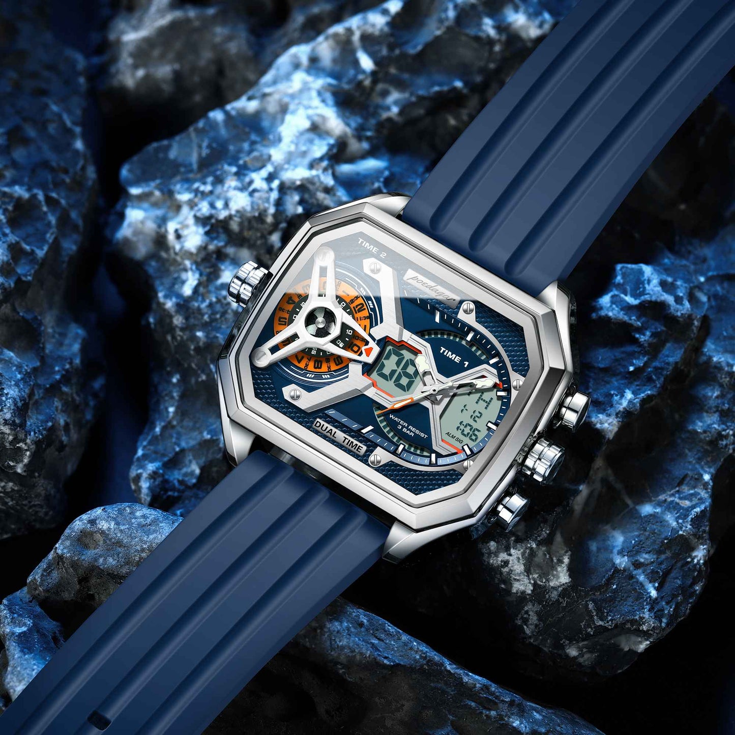 Poedagar Classic Mens Sports Watch