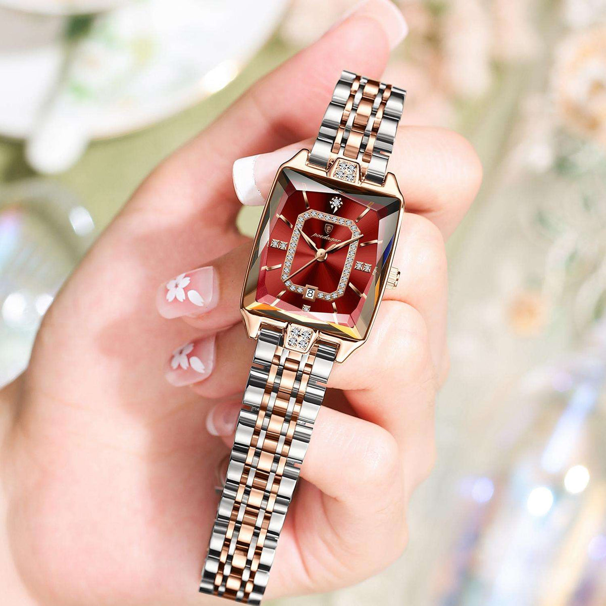 Poedagar Luxury Elegant Women Watch