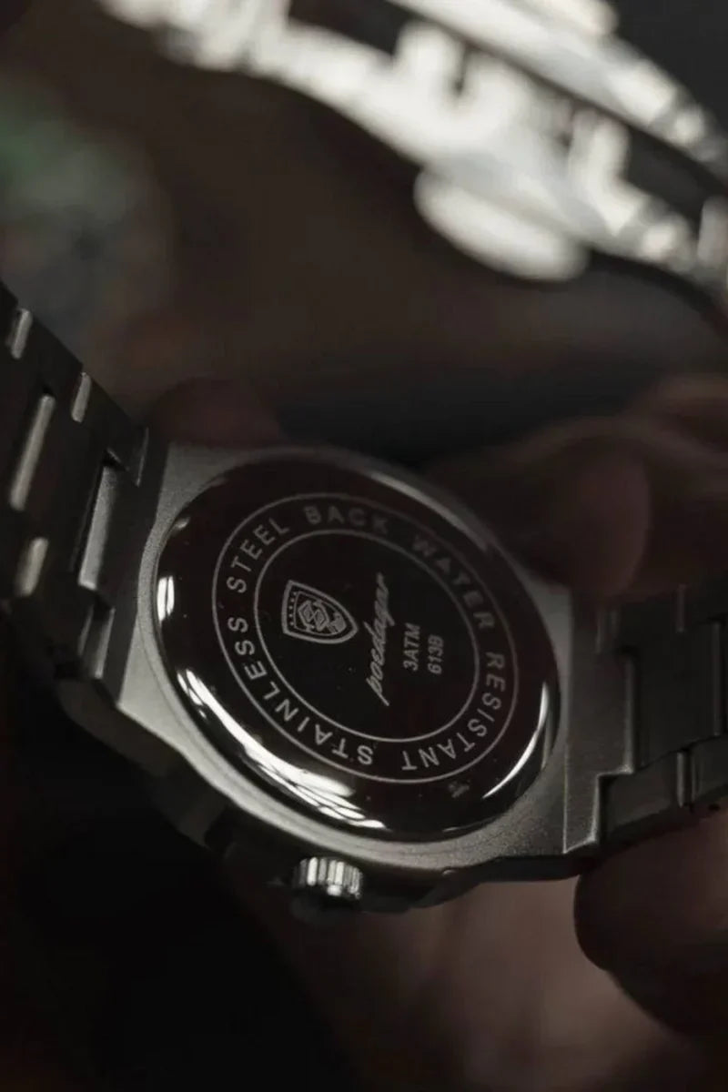 POEDAGAR  Stainless Steel men Watch