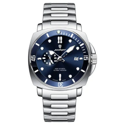Poedagar Elite Series Stainless Steel Watch